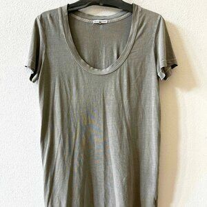 New Never Worn! JAMES PERSE SUPER Soft Faded Gray Short Sleeve Tee $125